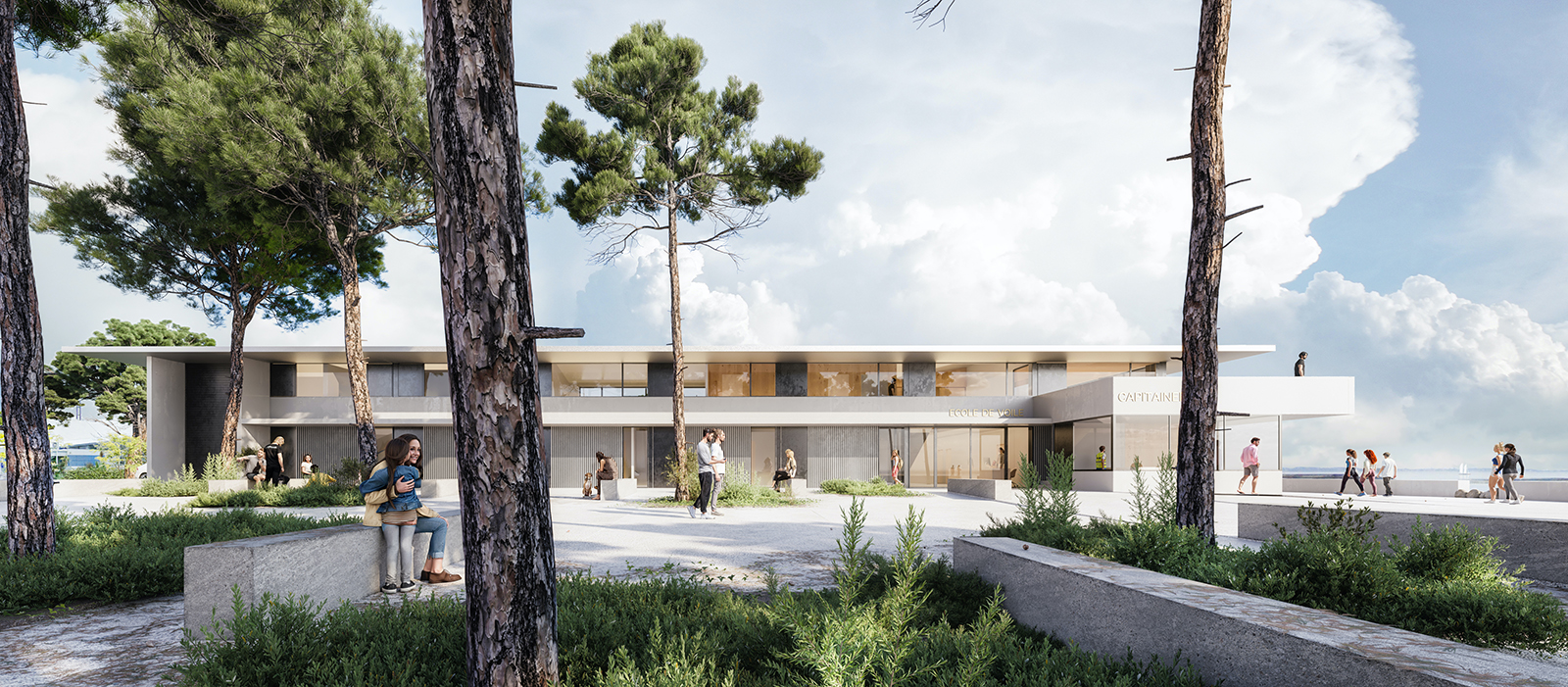 Démolition et Construction d’une Base Nautique - Chatelaillon-Plage