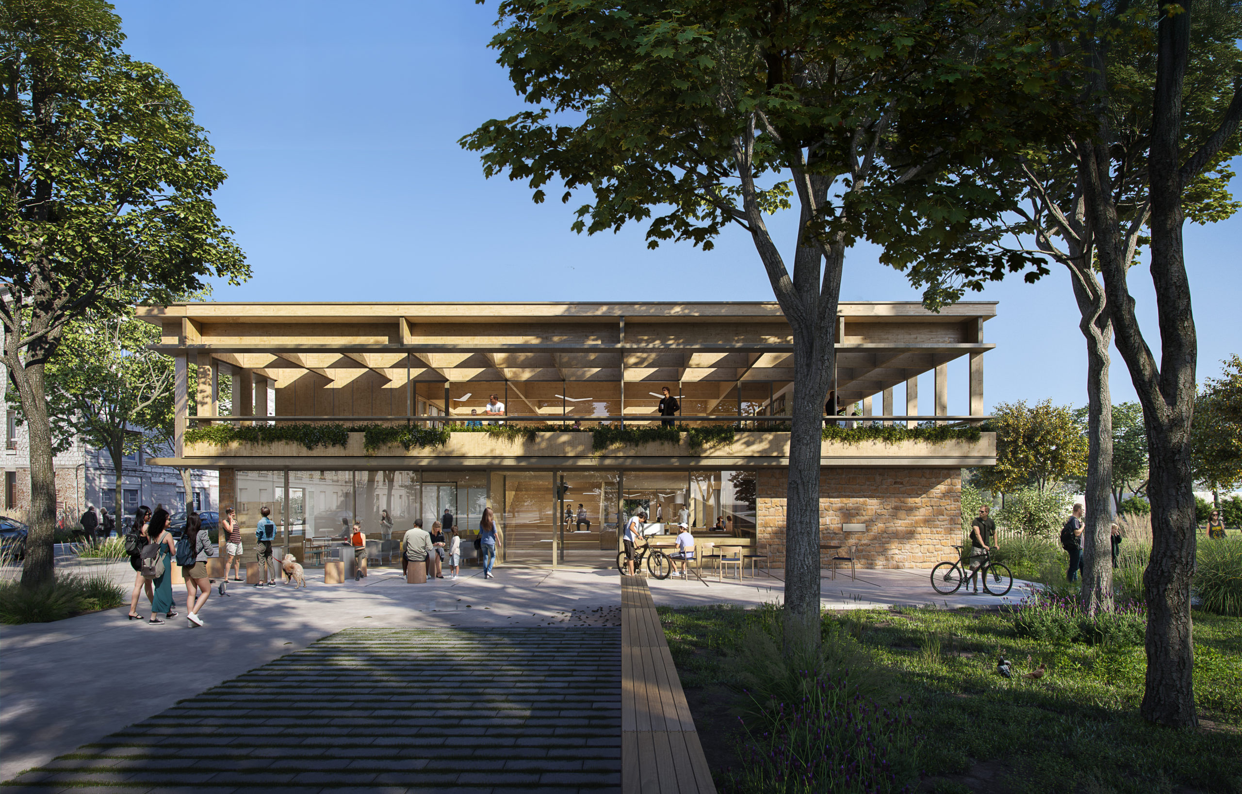 Construction d'une médiathèque - Champagne-sur-Seine